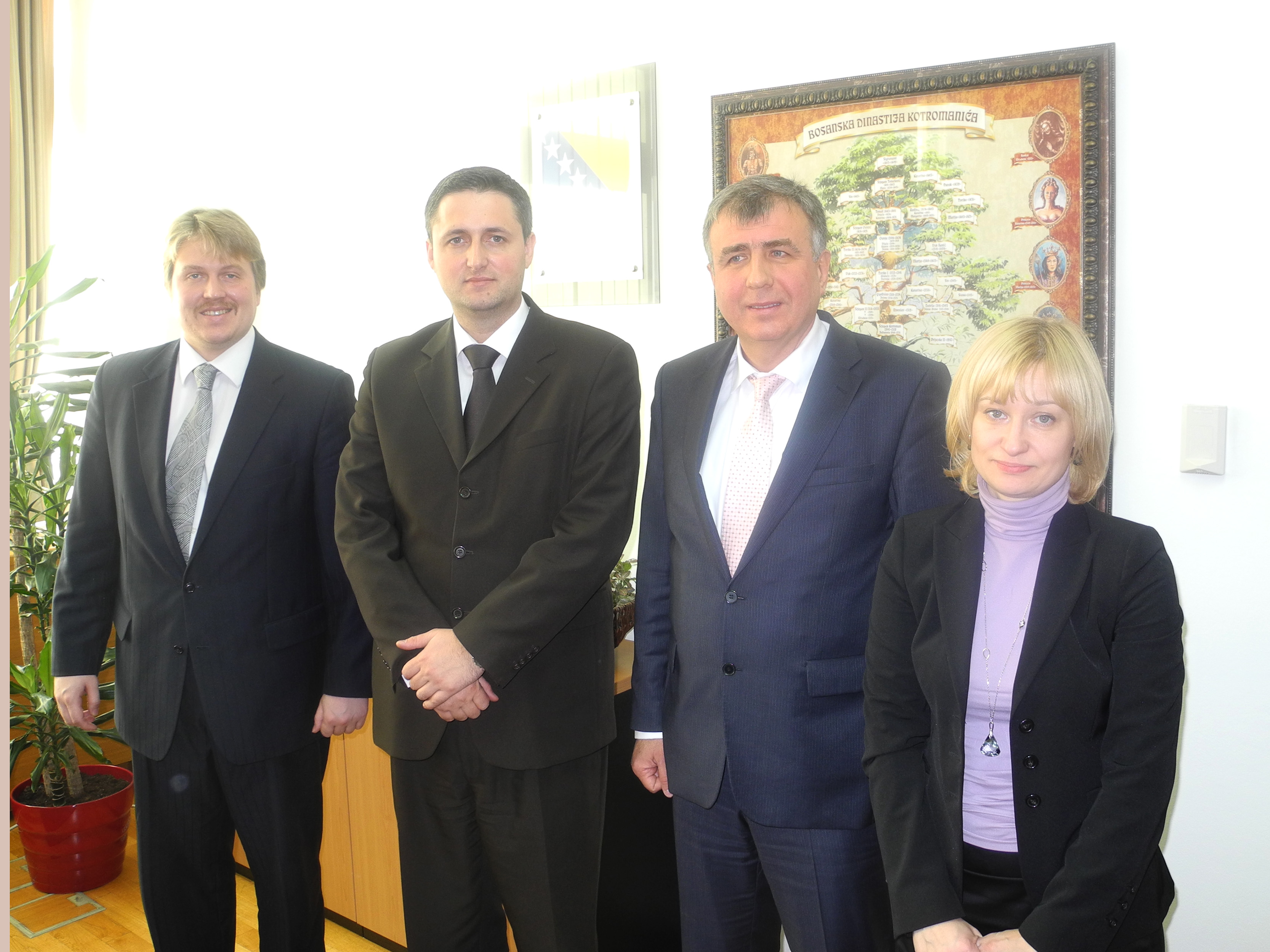 Predsjedavajući Predstavničkog doma dr. Denis Bećirović susreo se s ambasadorom Ukrajine u BiH